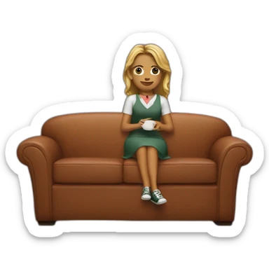 Central perk sticker