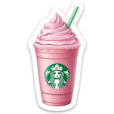 Frappuccino Rosa  sticker
