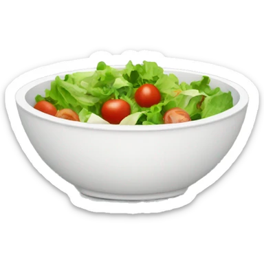 Salad bowl sticker
