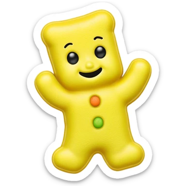 Sour patch kid candy sticker