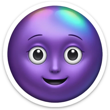 black and purple pearl black colour sticker