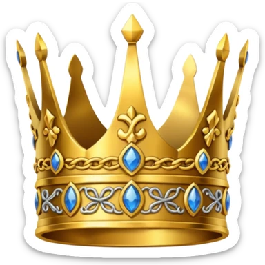 Viking Crown sticker