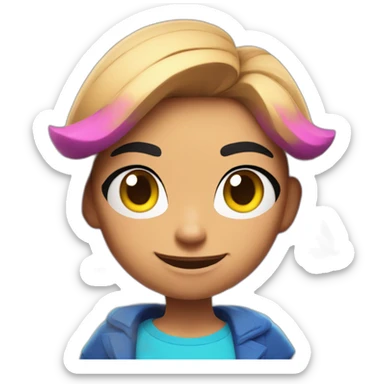 Colette from Brawl Stars sticker