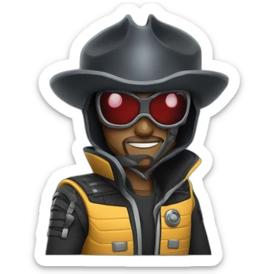 Cobra Space pirate sticker