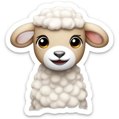 Lamb sticker