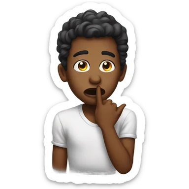 Blowing kiss  sticker