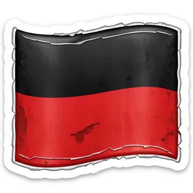 Hazi German flag 1945 sticker