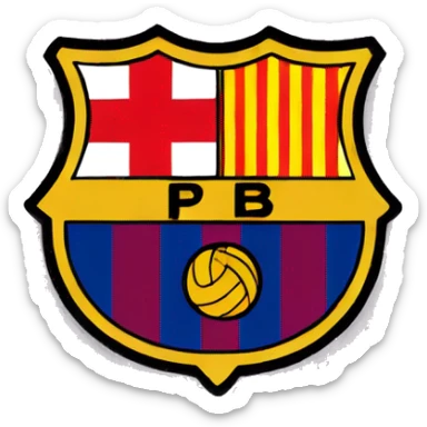 Barca logo sticker
