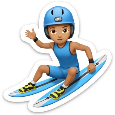 extreme sports lover sticker