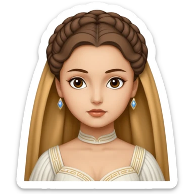 Make Padme from Star wars sticker