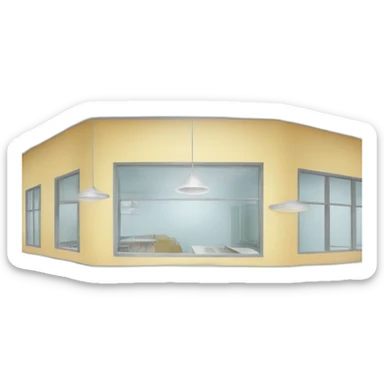 cafeteria  sticker