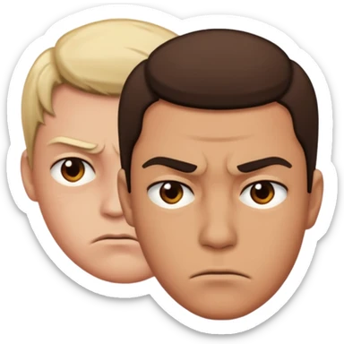 Jealousy - fear of losing someone's affection to a rival sticker