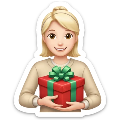 Gratitude for gifts sticker