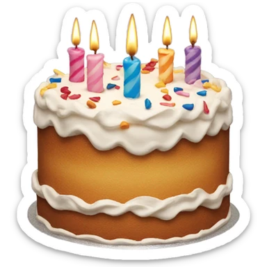 Birthday cake  sticker