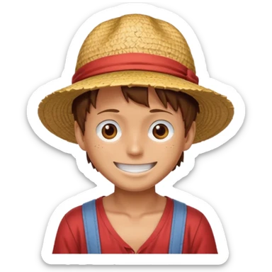 Luffy sticker