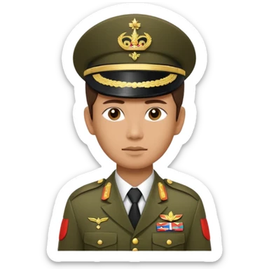 Thai royal army sticker