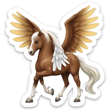 American Saddle Horse with wings sticker