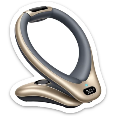 neck massage machine sticker