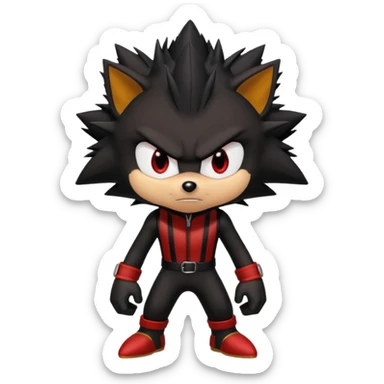 Sonic the hedgehog: Shadow the hedgehog sticker