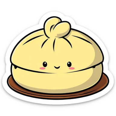 steamed bun sticker