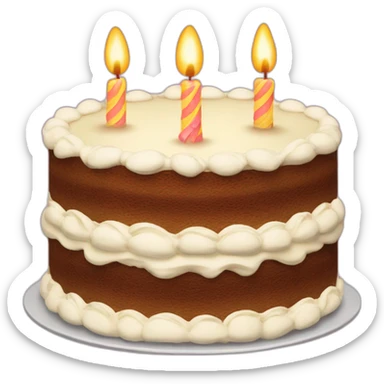 Tarta de cumpleaños sticker