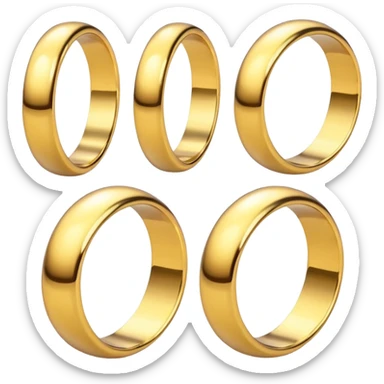 Rings image sticker