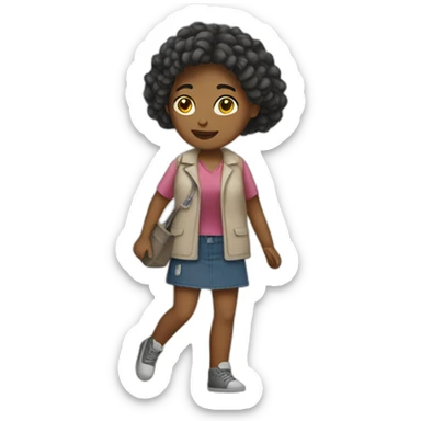 woman-broken_leg sticker