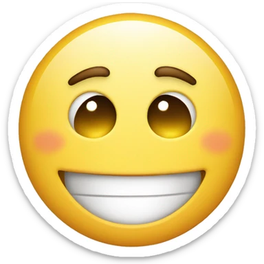 smily face with question mar sticker