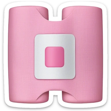 Lister pink ID Bandage sticker