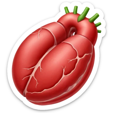 raw ovary meat sticker