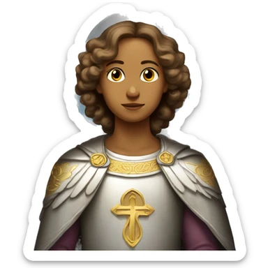 Orthodox Icon archangel  sticker