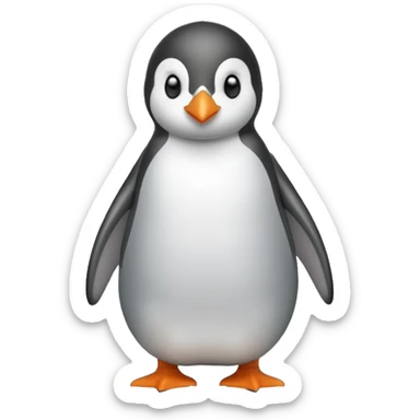 A pear penguin 🐧🍐 sticker