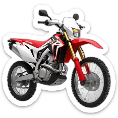 Honda crf sticker