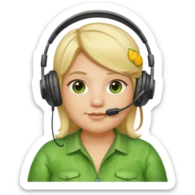 make a cucumber gamer, blonde and fat sticker