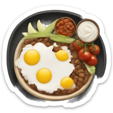 bandeja paisa sticker