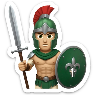 Michigan state mascot sticker