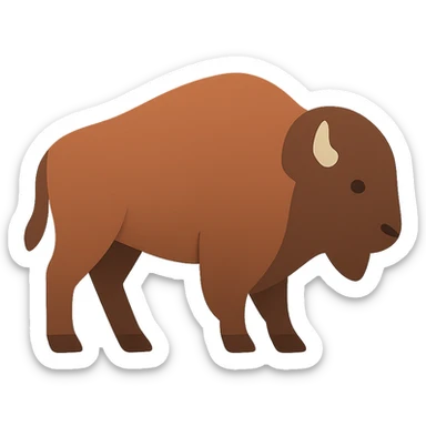 Buffalo sticker