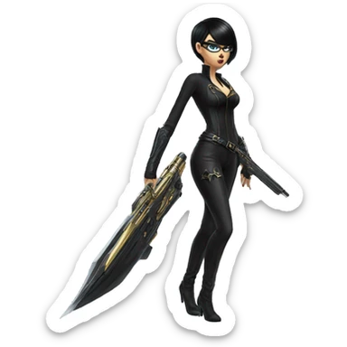 Bayonetta sticker