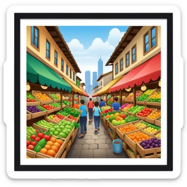 world market sticker