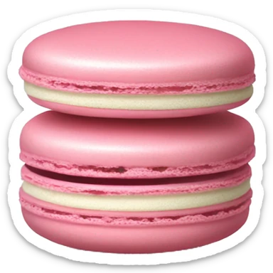 Macaron dessert sticker