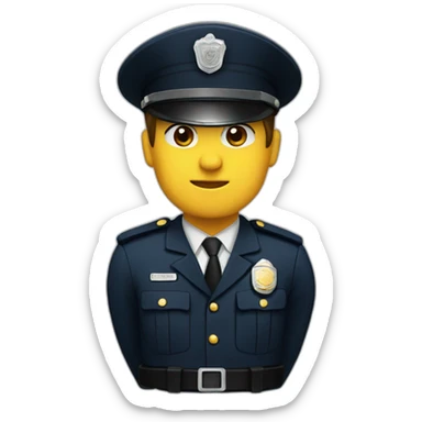 Officer sticker