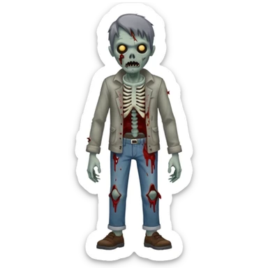Zombie sticker