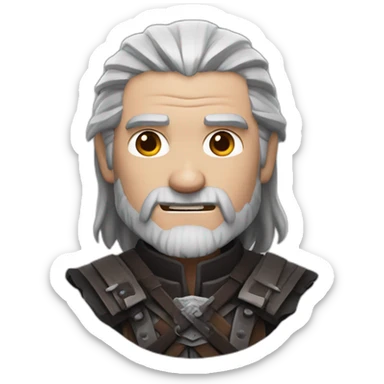 Wither geralt sticker