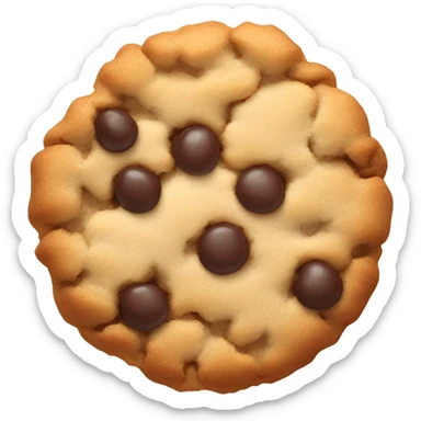 crumble cookies sticker