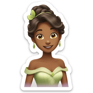 The Princess and the Frog  sticker