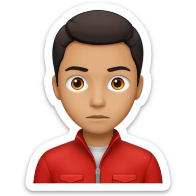 Tokyo in the la casa de papel TV show sticker