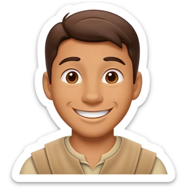 Modern Disney movie hero sticker