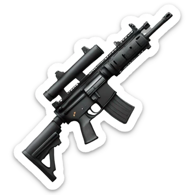 M416 gun sticker