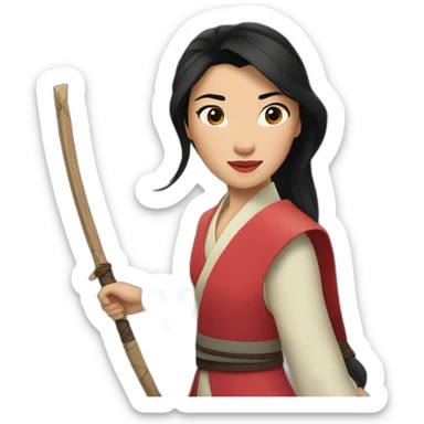 Mulan sticker