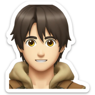 eren Jager season 4 sticker